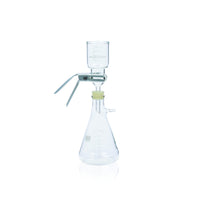 WHEATON® 47mm Filtration Assembly No 8 Stopper With Fritted Glass Support, 300mL Funnel