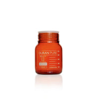 DURAN® PURE GLS 80® Bottle, Wide Mouth, Amber - Bio Lab Consumables - DWK Life Sciences - MSE Supplies