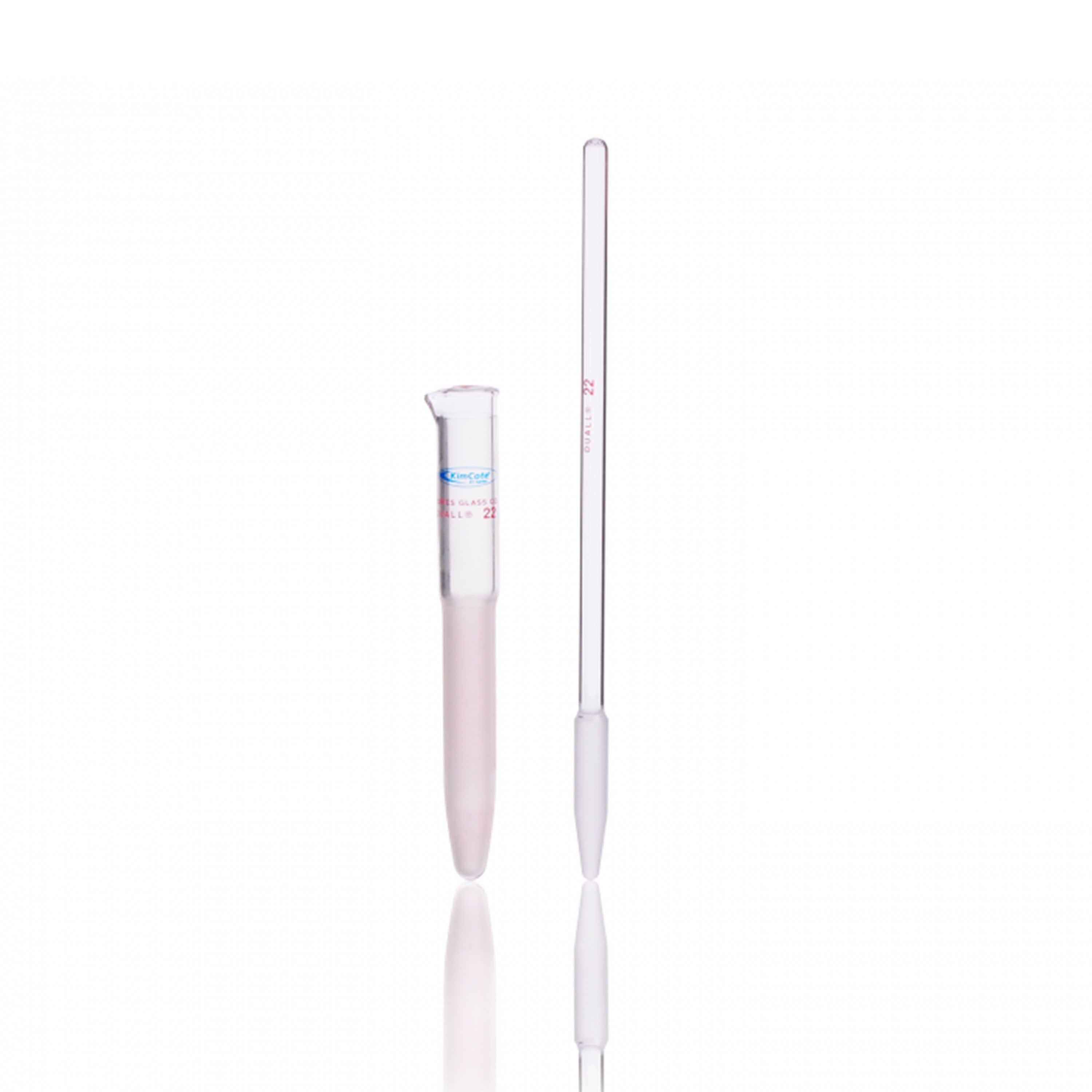 KIMBLE® KONTES® DUALL® Tissue Grinder, with Glass Pestle, and KimCote® Glass Tube