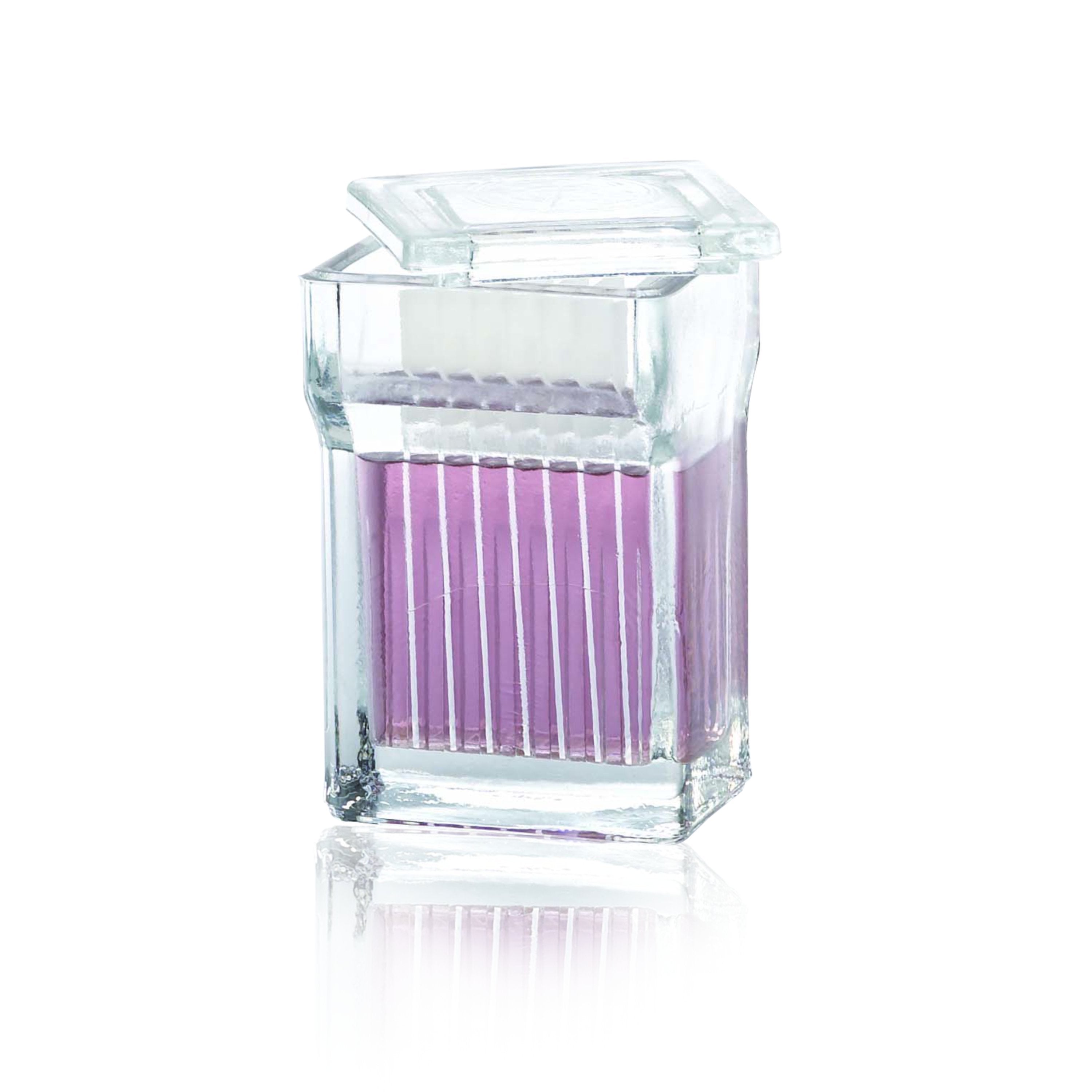 WHEATON® 8-16 Slide Staining Jar with Cover