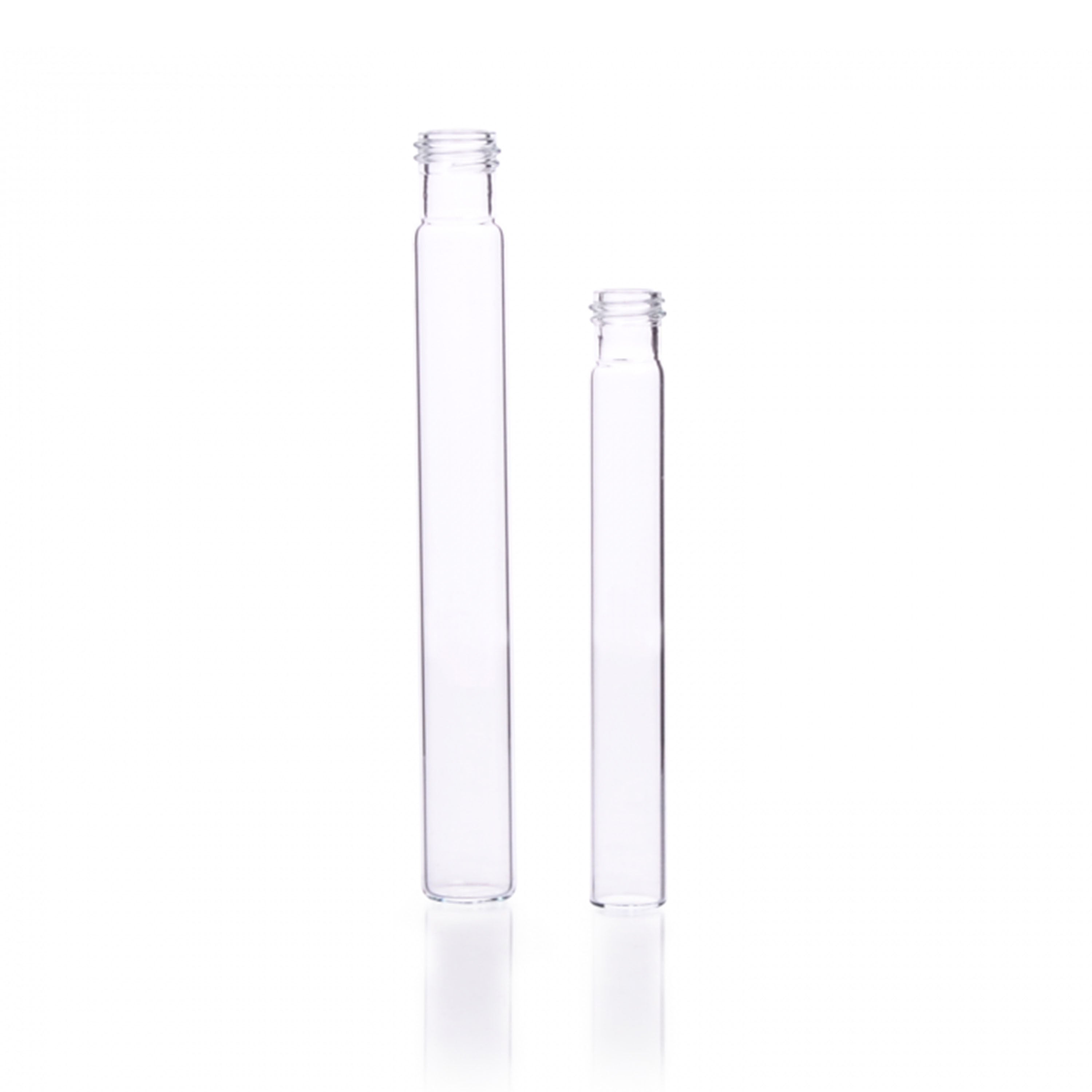 KIMBLE® Disposable Screw Thread Culture Tube, Flat Bottom