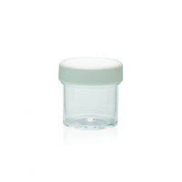 WHEATON® Clear Polystyrene Jar, PP cap with foamed PE liner, 30 mL