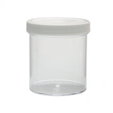 WHEATON® Clear Polystyrene Jar, PP cap with foamed PE liner, 500 mL