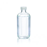 WHEATON® Boston Round Bottle, Clear, 8oz