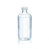 WHEATON® Boston Round Bottle, Clear, 8oz