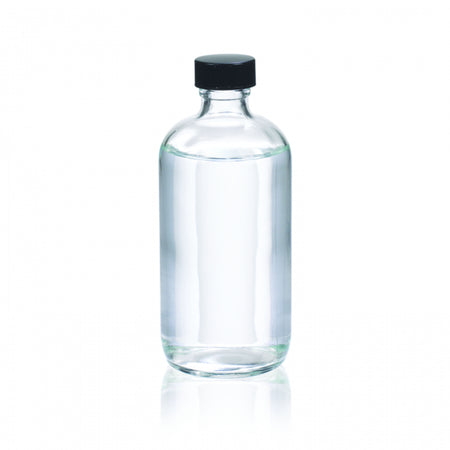WHEATON® Boston Round Bottle, Clear, 8oz
