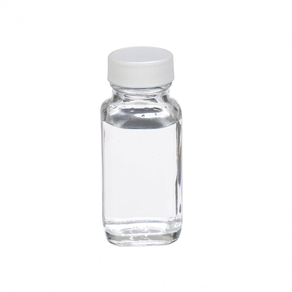 WHEATON® French Square Bottle, 2oz, Poly Vinyl Lined