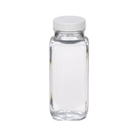 WHEATON® French Square Bottle, 8oz, Poly Vinyl Lined