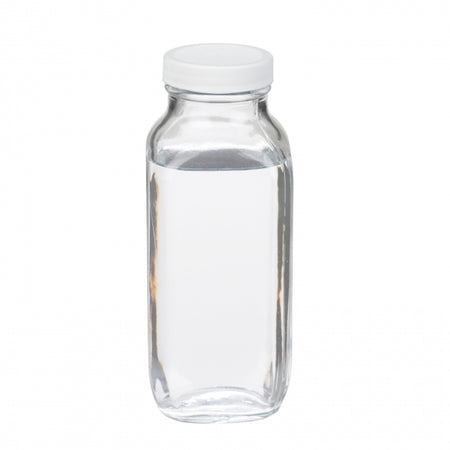 WHEATON® French Square Bottle, 16 oz, Poly Vinyl Lined