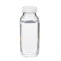 WHEATON® French Square Bottle, 16 oz, Poly Vinyl Lined