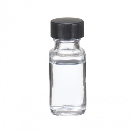 WHEATON® French Square Bottle, 0.5oz, Rubber Lined