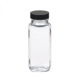 WHEATON® French Square Bottle, 8oz, Rubber Lined