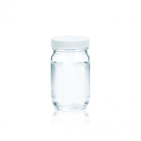 WHEATON® Standard Clear Wide Mouth bottle, 8oz / 250 ml