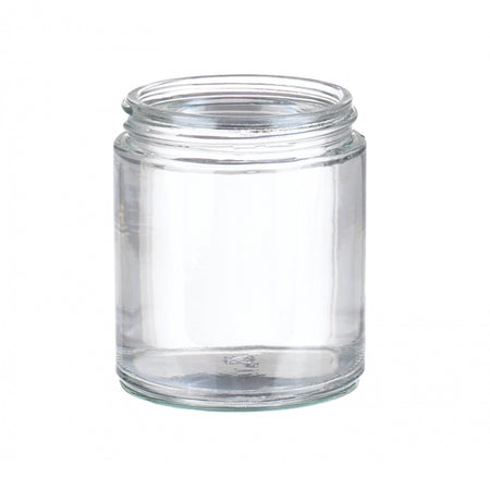 WHEATON® Standard Clear Wide Mouth bottle, 4oz, White Polypropylene, PTFE Faced Foamed Polyethylene