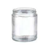 WHEATON® Standard Clear Wide Mouth bottle, 4oz, White Polypropylene, PTFE Faced Foamed Polyethylene