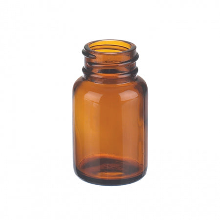 WHEATON® Wide Mouth Type III Amber Packer, 1oz, Without Cap