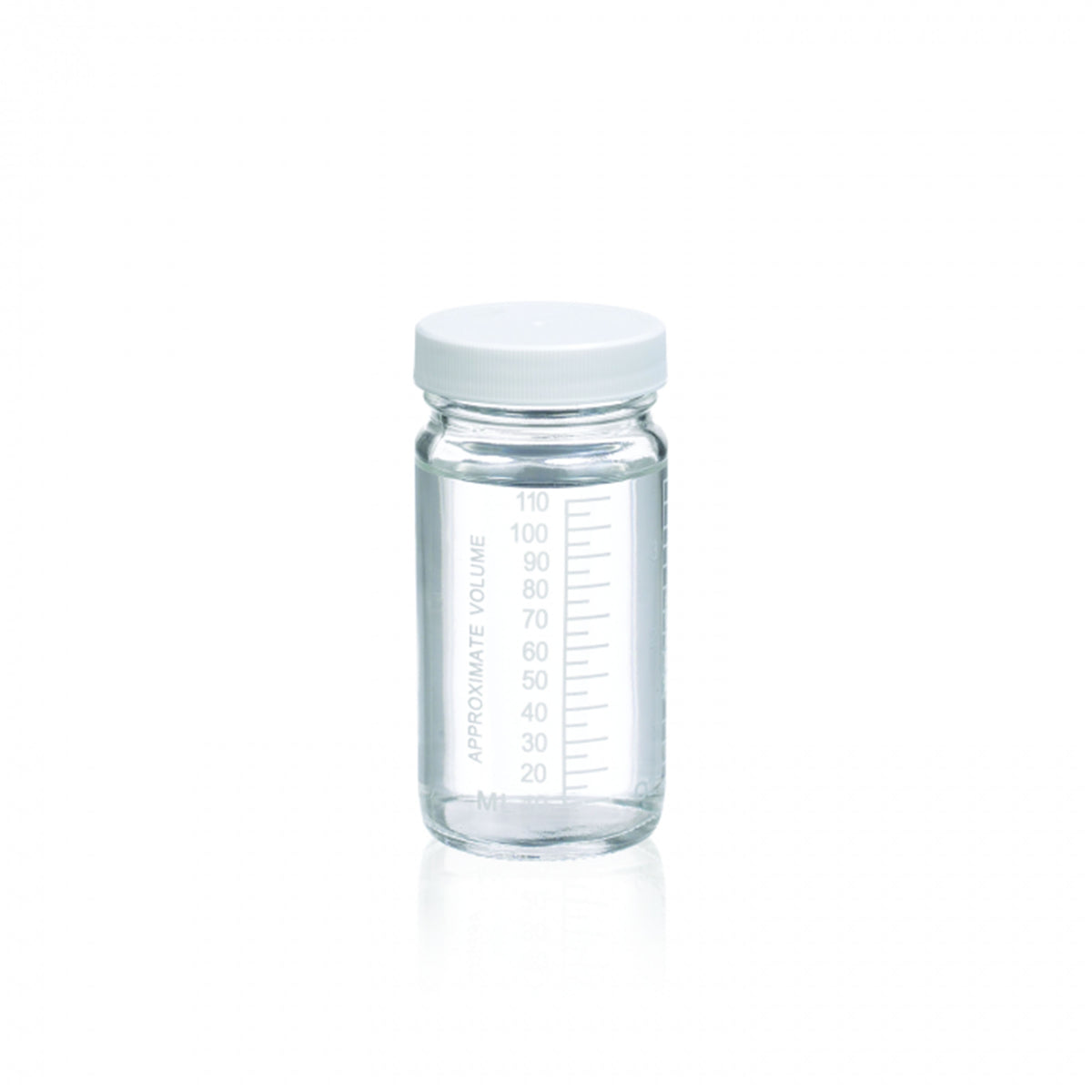 WHEATON® VALUMETRIC™ Graduated Bottle, 4oz, PV Lined