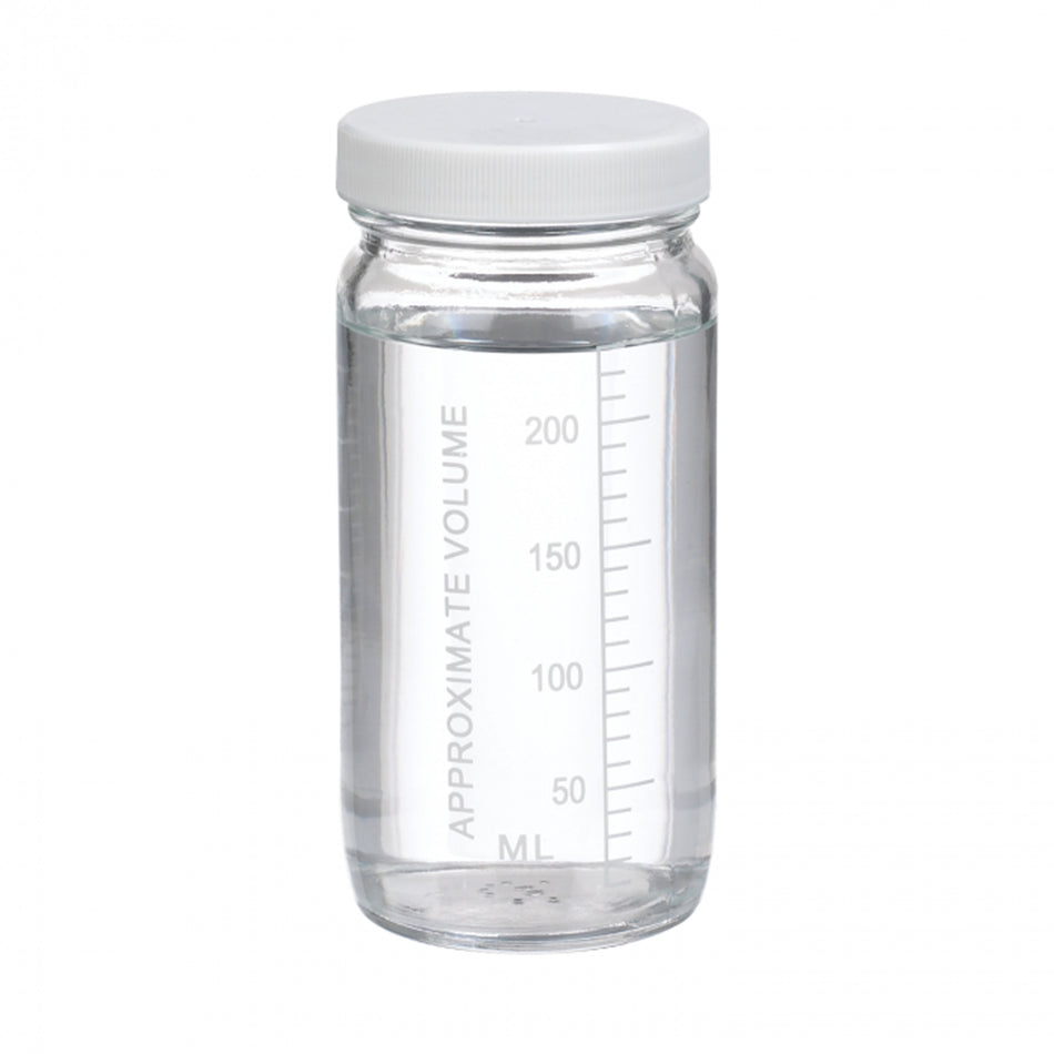 WHEATON® VALUMETRIC™ Graduated Bottle, 8oz, PV Lined