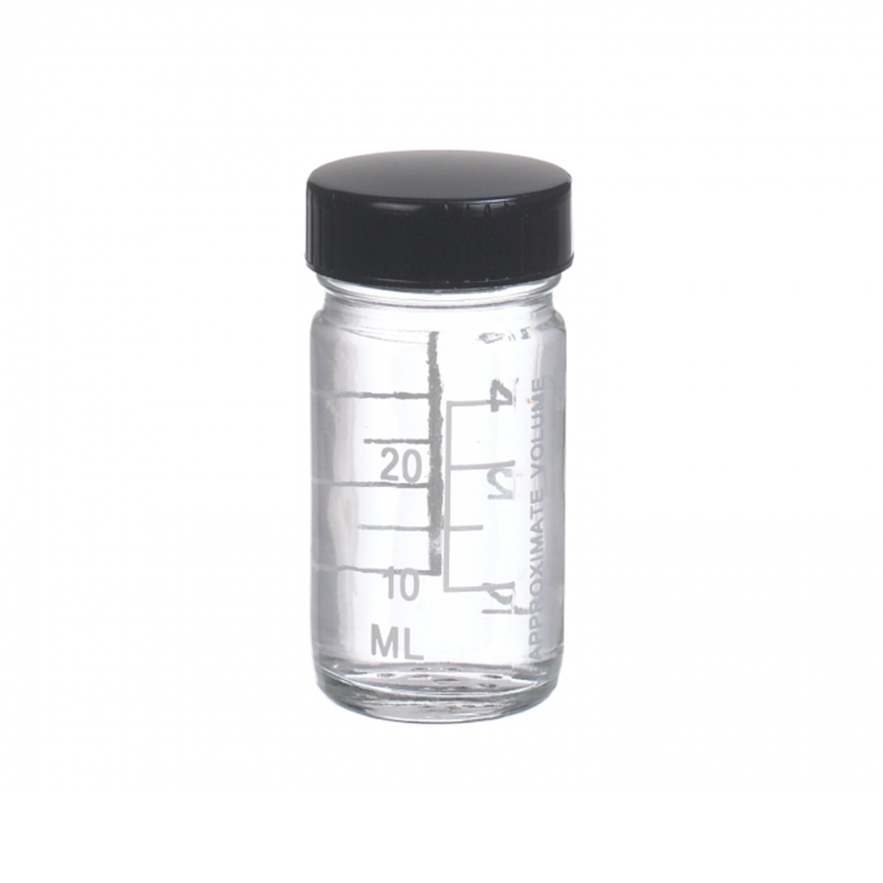 WHEATON® VALUMETRIC™ Graduated Bottle, 1oz, Rubber Lined