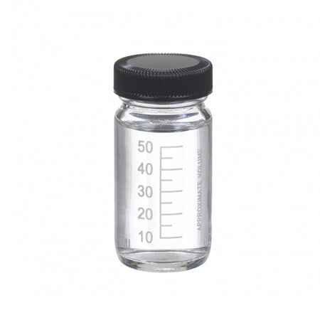 WHEATON® VALUMETRIC™ Graduated Bottle, 2oz, Rubber Lined