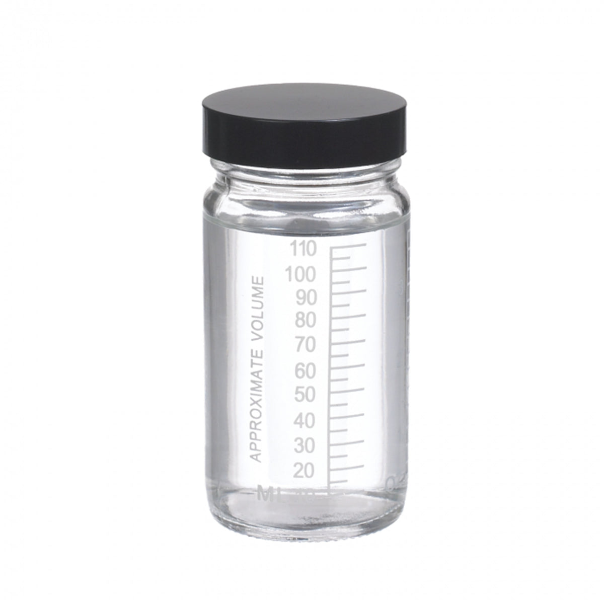 WHEATON® VALUMETRIC™ Graduated Bottle, 4oz, Rubber Lined