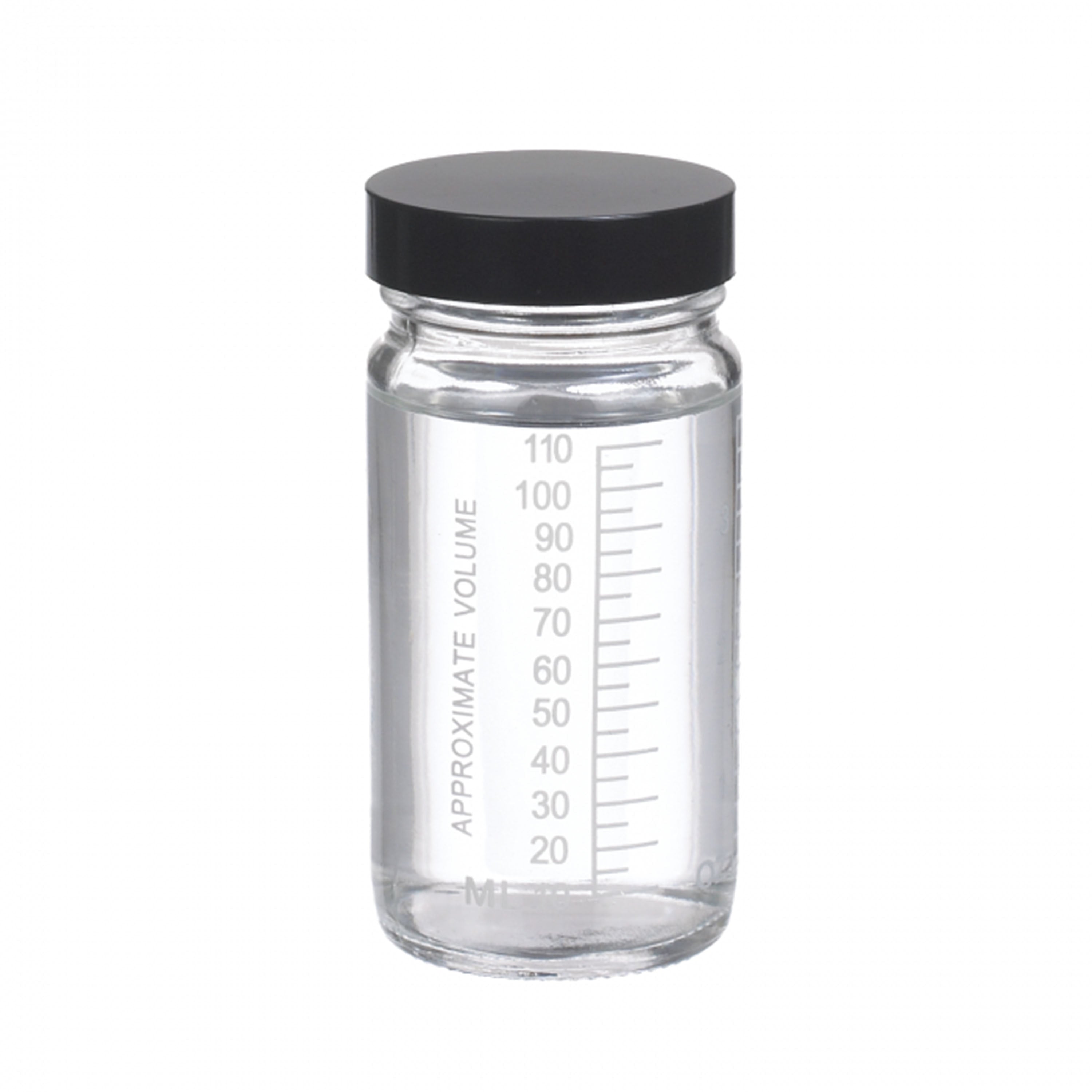 WHEATON® VALUMETRIC™ Graduated Bottle, 4oz, Rubber Lined
