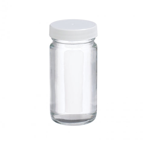 WHEATON® AC Round Bottle, 125 mL, Poly-Vinyl