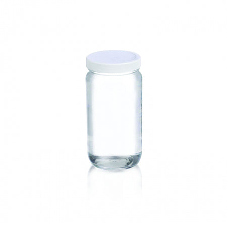 WHEATON® AC Round Bottle, 500 mL, PTFE Faced Foamed Polyethylene