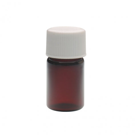 WHEATON® PET Diagnostic Bottle, Amber, 5 mL