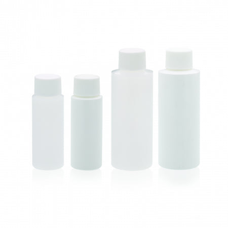 WHEATON® Cylinder Round Bottle, Natural, 500 mL, PE Lined, Case of 24