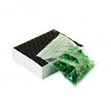 WHEATON® ABC VIALS™ Convenience Pack, Amber, White PTFE / Red Silicone, Green