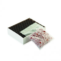 WHEATON® ABC VIALS™ Convenience Pack, Amber, White PTFE / Red Silicone, Natural