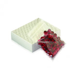 WHEATON® E-Z VIAL® 12 x 32mm Crimp Top Convenience Packs, Clear With Patch, PTFE / Red Rubber, Red