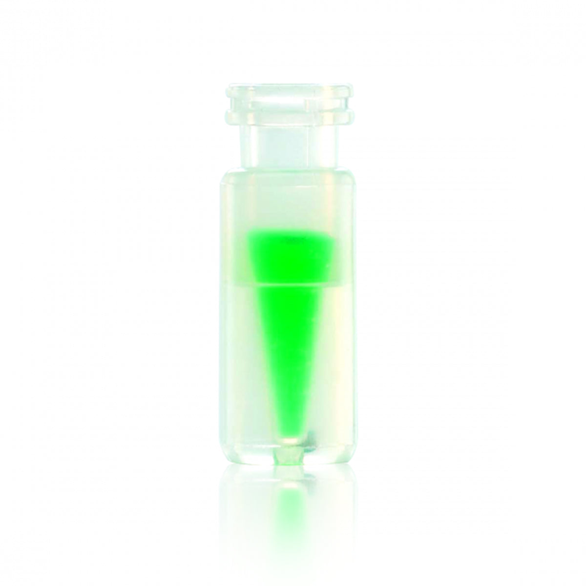 WHEATON® 12 x 32mm Polypropylene Vial With Insert, Snap/Crimp Finish, 11 mm, 500µL