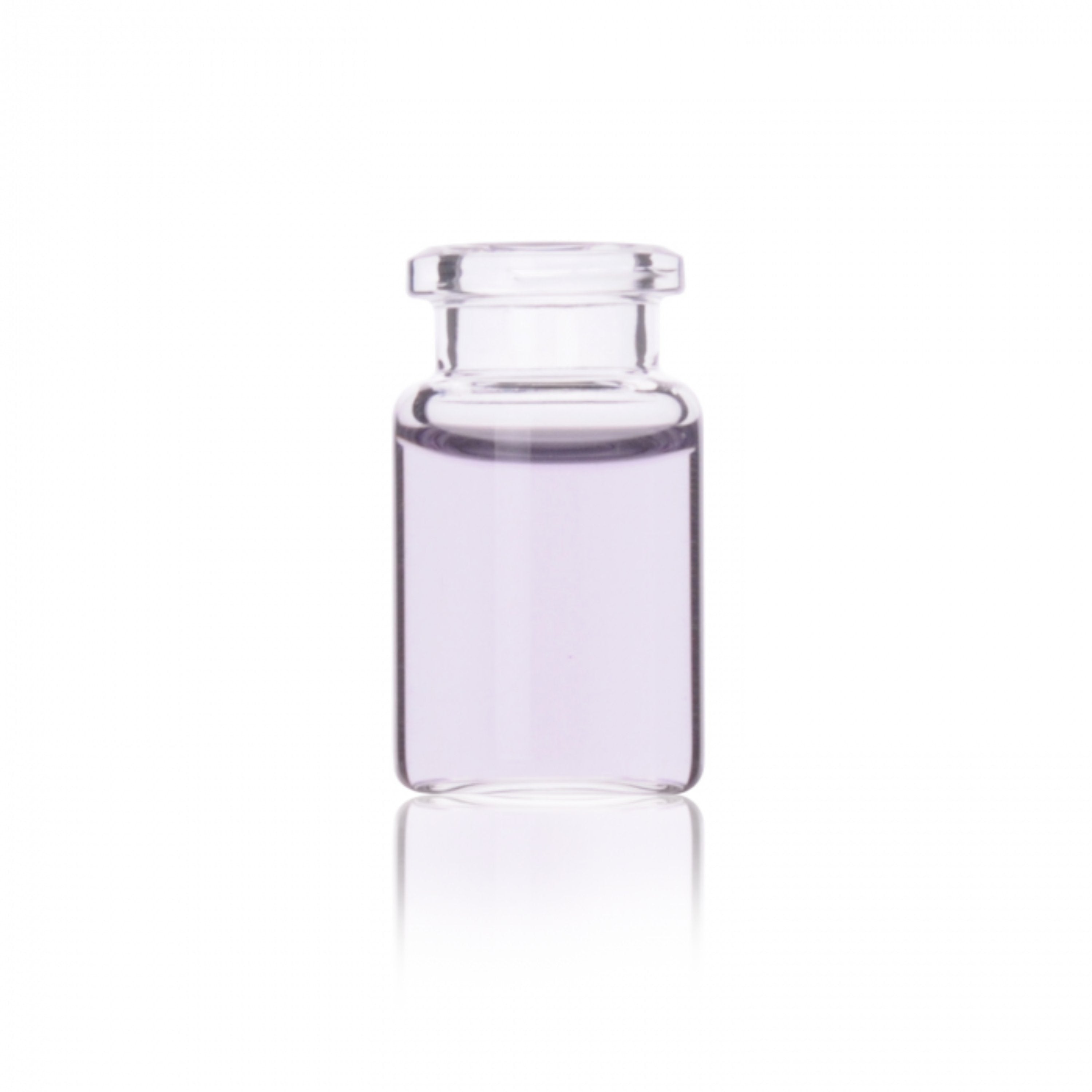 WHEATON® Crimp Top Headspace Vial, Flat Bottom, Beveled Finish, 6 mL