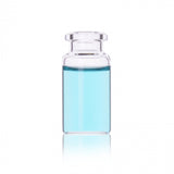 WHEATON® Crimp Top Headspace Vial, Flat Bottom, Beveled Finish, 10 mL