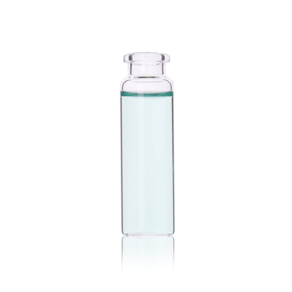 WHEATON® Crimp Top Headspace Vial, Flat Bottom, Beveled Finish, 20 mL