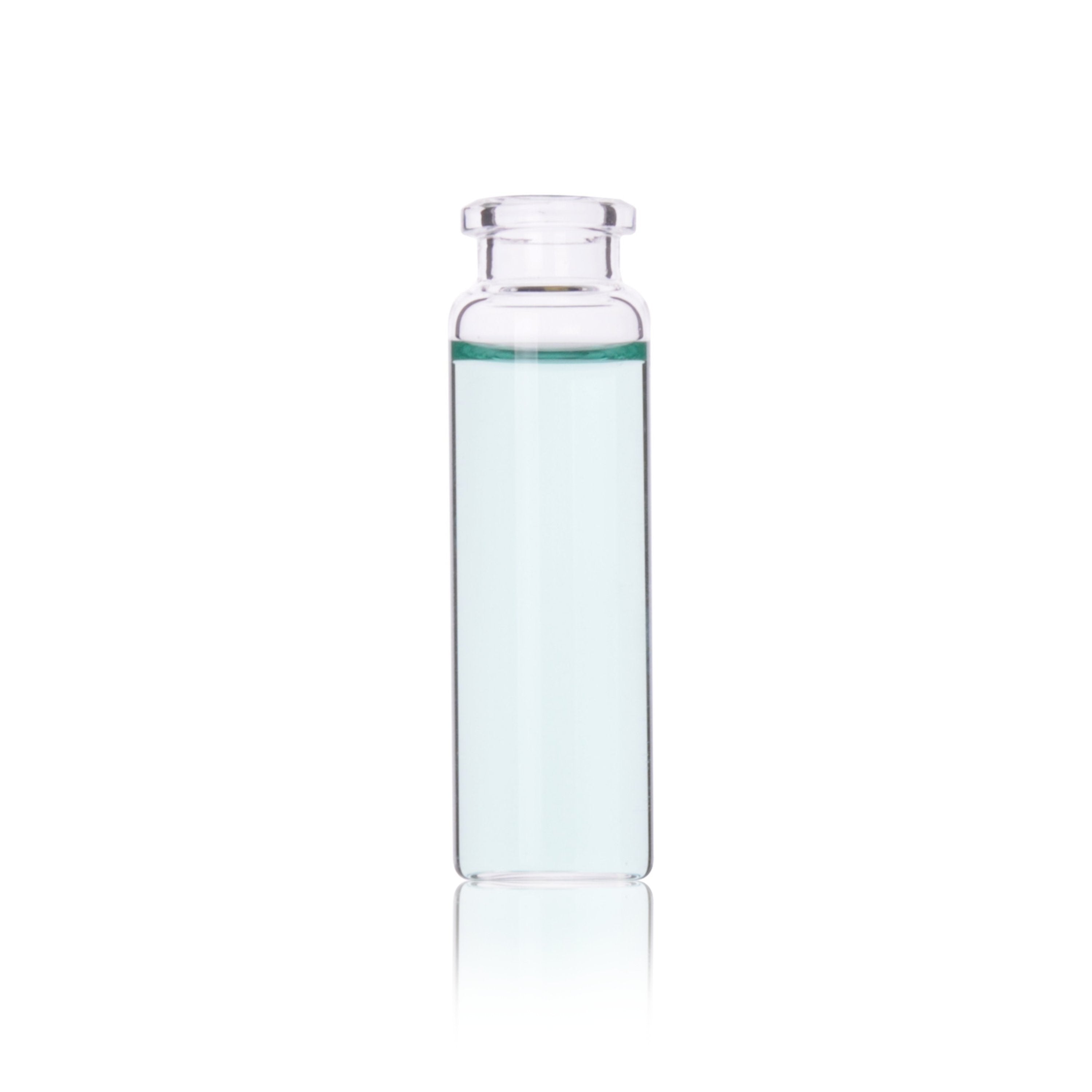 WHEATON® Crimp Top Headspace Vial, Flat Bottom, Beveled Finish, 20 mL