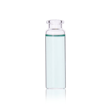 WHEATON® Crimp Top Headspace Vial, Flat Bottom, Beveled Finish, 20 mL