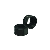 WHEATON® Black Phenolic Open Top Screw Cap, 15-425