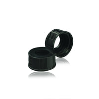 WHEATON® Black Phenolic Open Top Screw Cap, 24-400