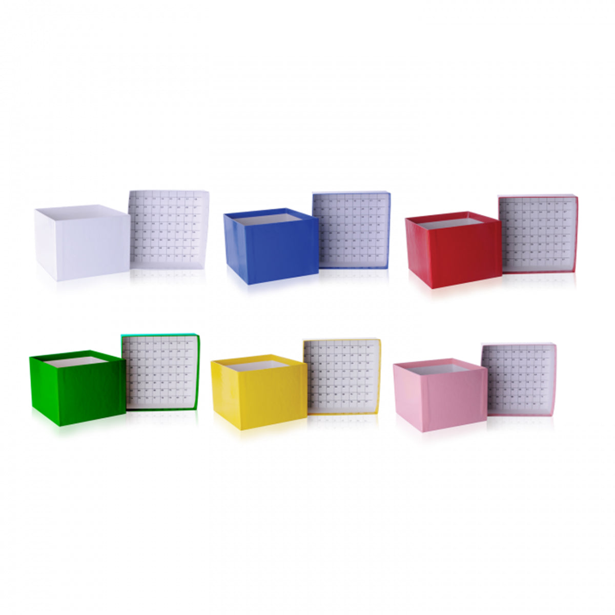 WHEATON® CryoFile® and, CryoFile® XL, Storage, Boxes, CryoFile® XL Box - Fits 3.4 & 5 mL Vials