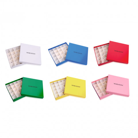 WHEATON® CryoFile® and, CryoFile® XL, Storage, Boxes, CryoFile® Tissue Box - Fits 5 mL Tissue Vials