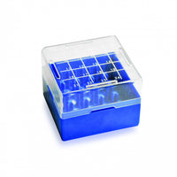 WHEATON® KEEPIT® Freezer Boxes, KeepIT®-25 For External Thread Vials, Blue