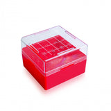 WHEATON® KEEPIT® Freezer Boxes, KeepIT®-25 For External Thread Vials, Red