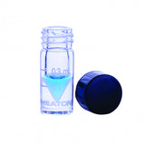 WHEATON® NextGen™ V Vial® 0.3mL, Graduated, Solid Top, Screw Cap, PTFE / 14B Rubber
