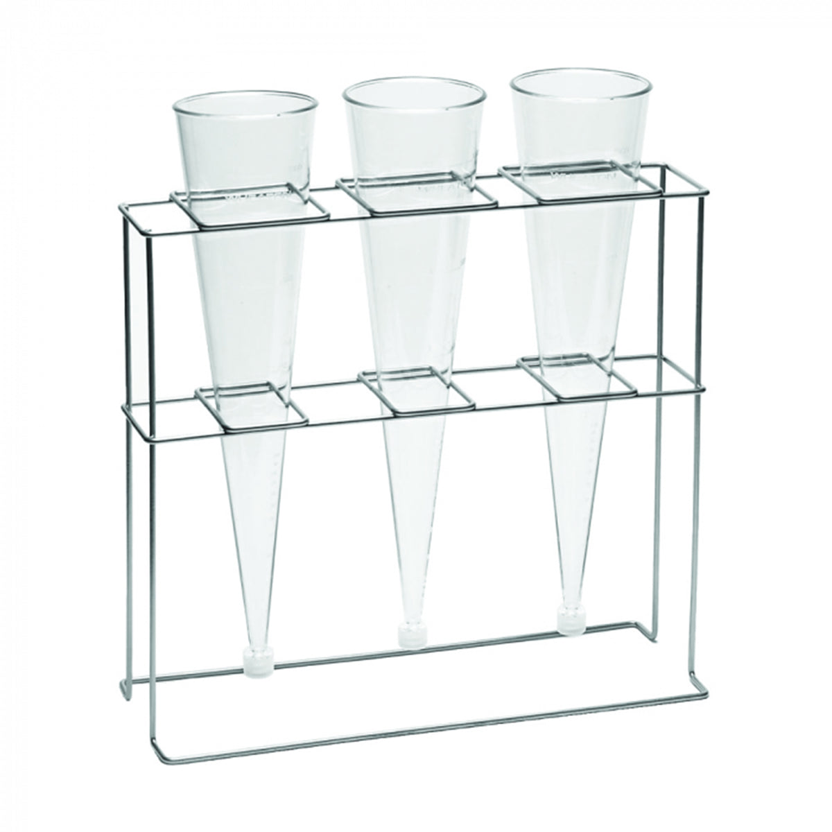 WHEATON® Imhoff Cone Racks, 4-Place Rack
