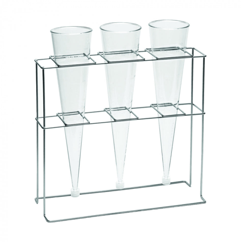 WHEATON® Imhoff Cone Racks, 4-Place Rack