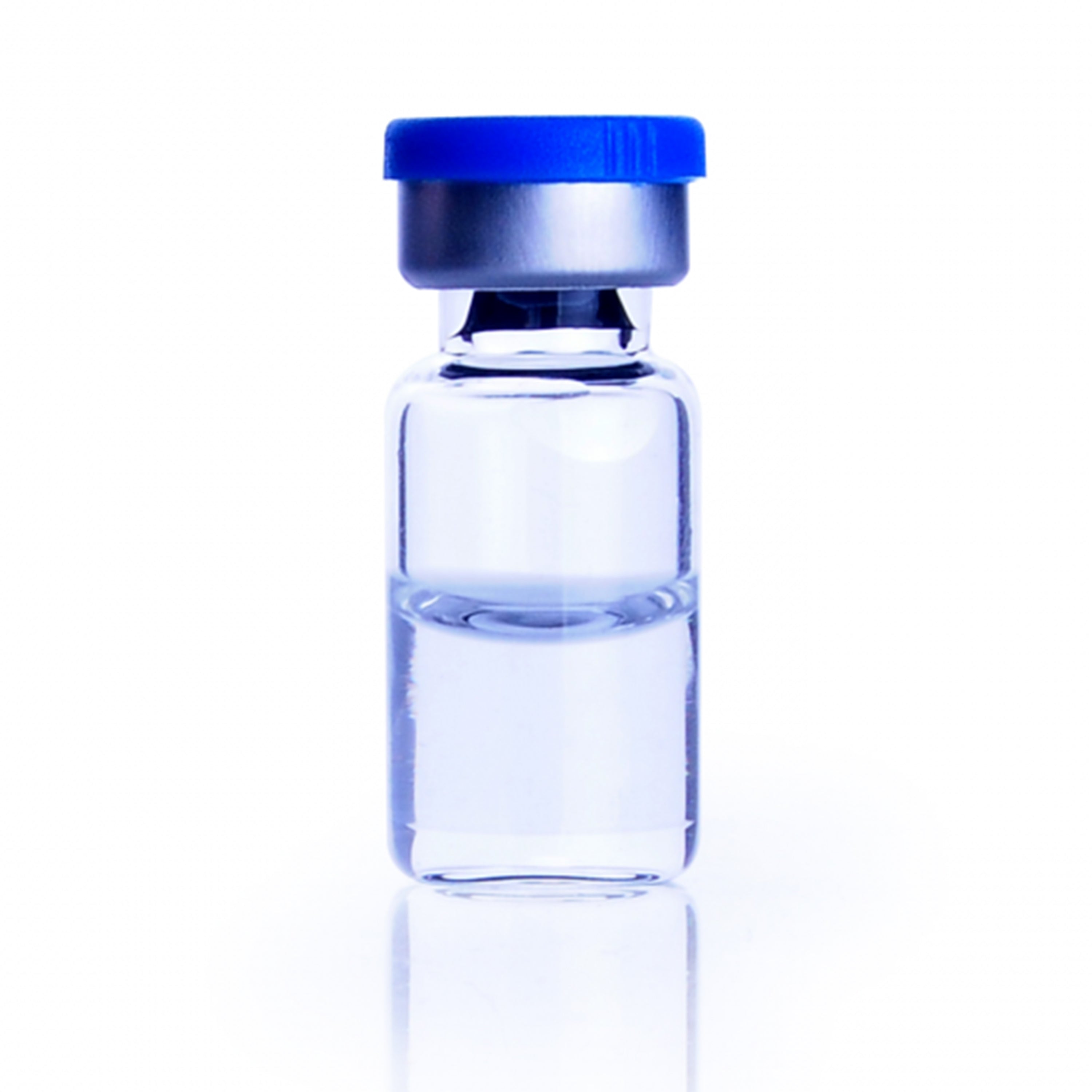 WHEATON® COMPLETEPAK Kit, 2mL Clear Sterile Vial (278), 13mm Ultra Pure Sterile Serum Stopper (285), Sterile Blue Seal (285)