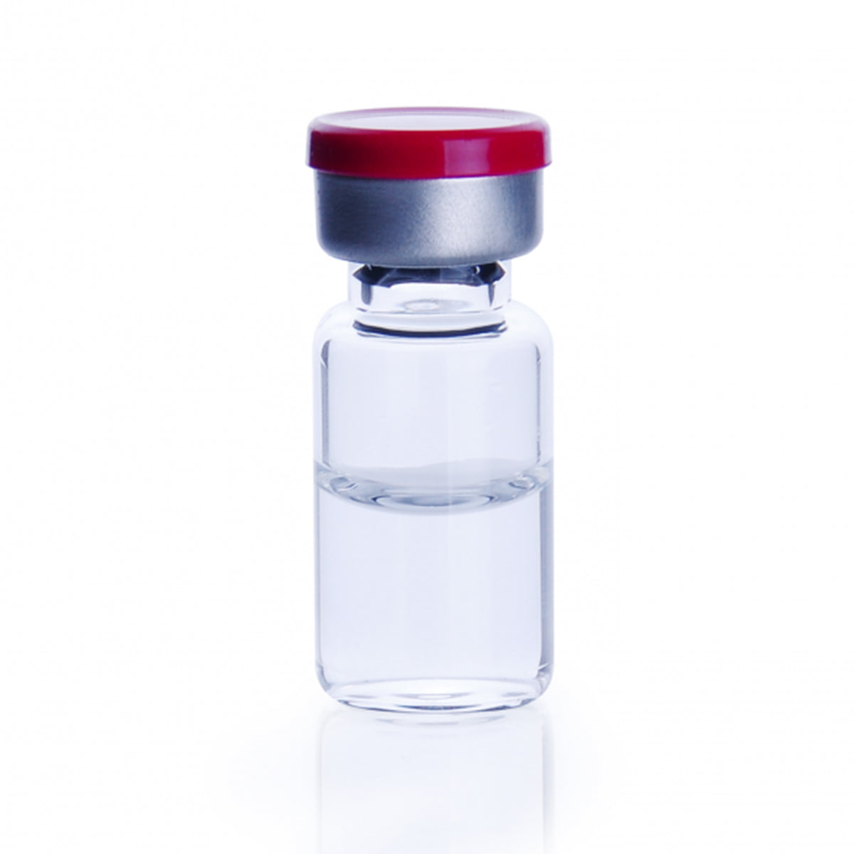 WHEATON® COMPLETEPAK Kit, 2mL Clear Sterile Vial (278), 13mm Ultra Pure Sterile Serum Stopper (285), Sterile Red Seal (285)